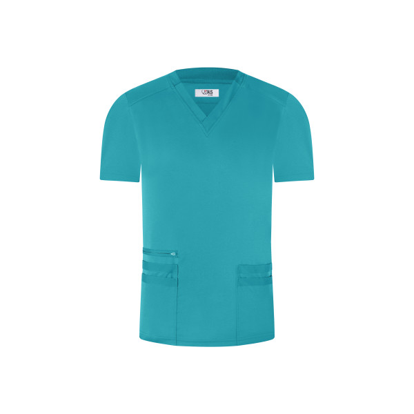 Temperature Scrub Top -  Jade Green / Verde Jade